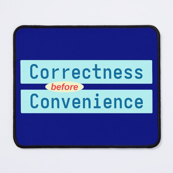 Item preview, OpenBSD: Correctness before Convenience designed and sold by LittleGreyMan2026.