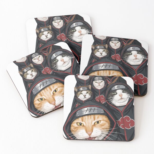 Item preview, Akatsuki Cats designed and sold by AnimeWaifusX.