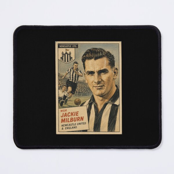 Item preview, Wor Jackie Milburn - Trading Card designed and sold by halibutgoatramb.