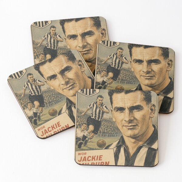 Item preview, Wor Jackie Milburn - Trading Card designed and sold by halibutgoatramb.