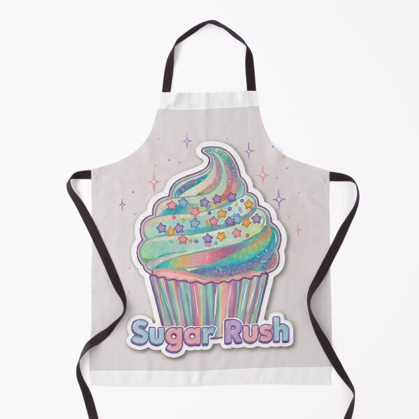 Item preview, Kawaii Cupcake Sugar Rush Pastel Glitter designed and sold by C-Plus-Home.
