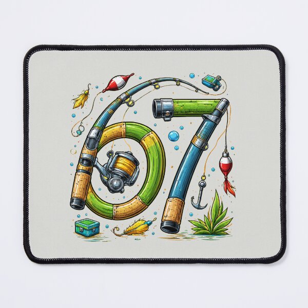 Item preview, six seven meme - 67 fishing designed and sold by DIGOR shop.