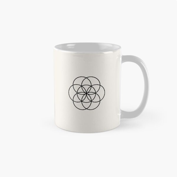 Item preview, Seed of Life in Black and White designed and sold by GemsAnatomy.
