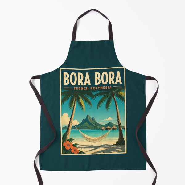 Item preview, Bora Bora - French Polynesia designed and sold by GoodOldVintage.