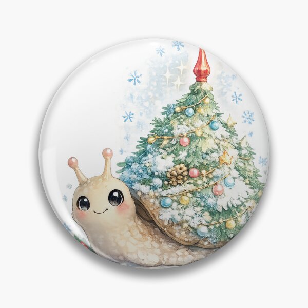 Item preview, Christmas Tree Snail designed and sold by LuluLeb.