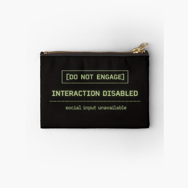 Item preview, Do Not Engage – Interaction Mode Disabled designed and sold by Mad Factory Designs.