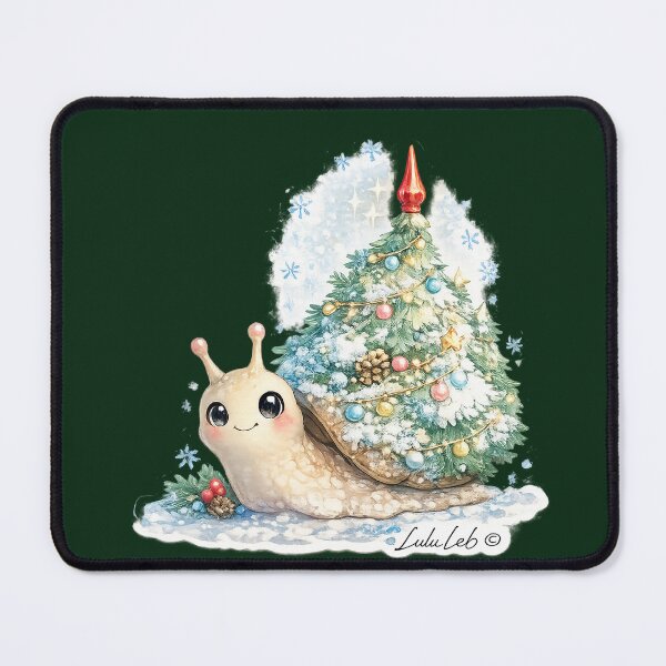 Item preview, Christmas Tree Snail designed and sold by LuluLeb.