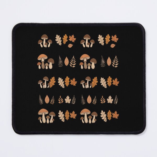 Item preview, Popular Mushroom Pattern with Autumn Background designed and sold by Anny-w-1.