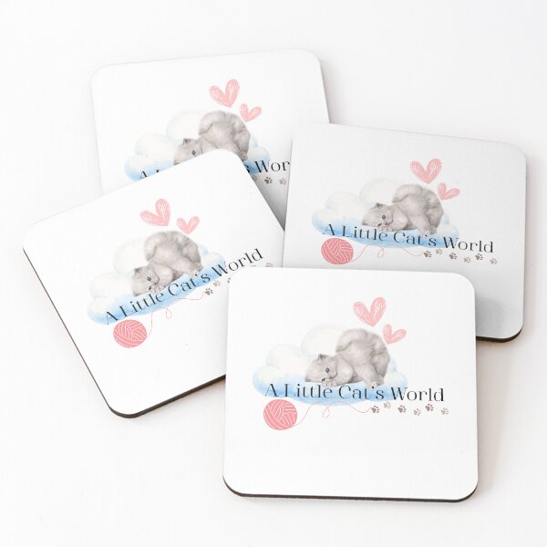 Item preview, A Little Cat's World - Cute Kitten on a Cloud designed and sold by KANAH FORYED.