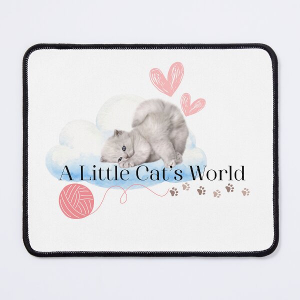 Item preview, A Little Cat's World - Cute Kitten on a Cloud designed and sold by KANAH FORYED.