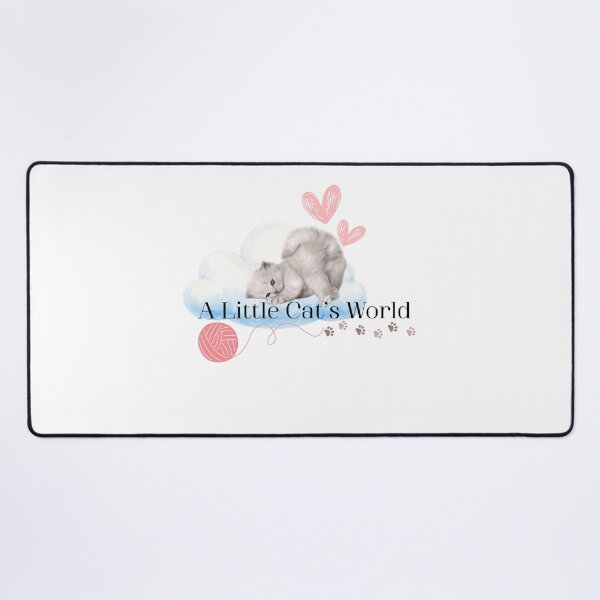 Item preview, A Little Cat's World - Cute Kitten on a Cloud designed and sold by KANAH FORYED.