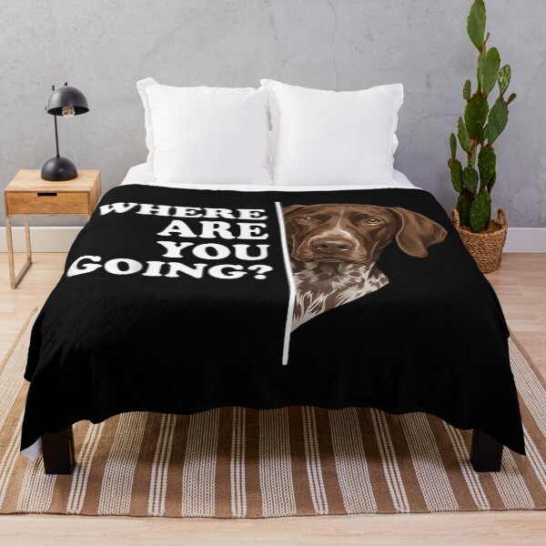 Item preview, Funny German Shorthaired Pointer Dog Peeking Where Are You Going Design designed and sold by RuperDelois.