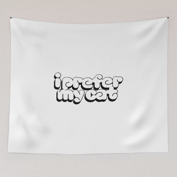 Item preview, i prefer my cat - pet humor designed and sold by Pace & Layer.