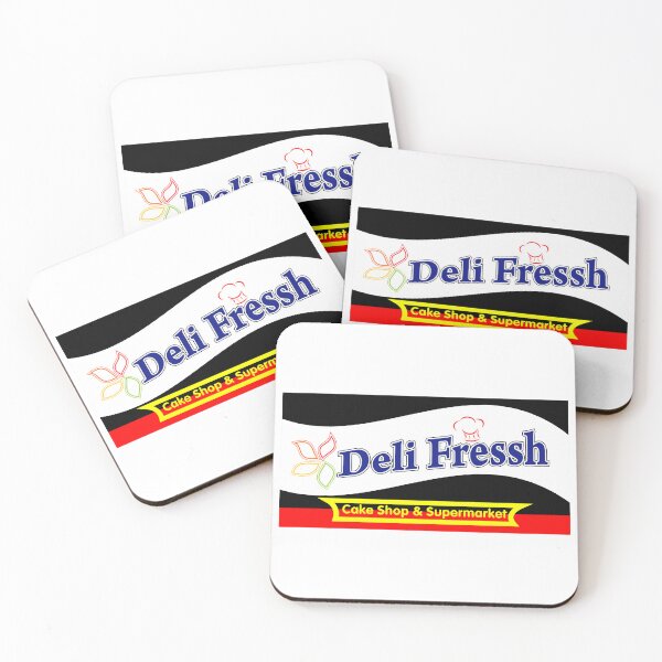 Item preview, Deli Fressh Cake Shop and Supermarket Logo designed and sold by LuislpArt.