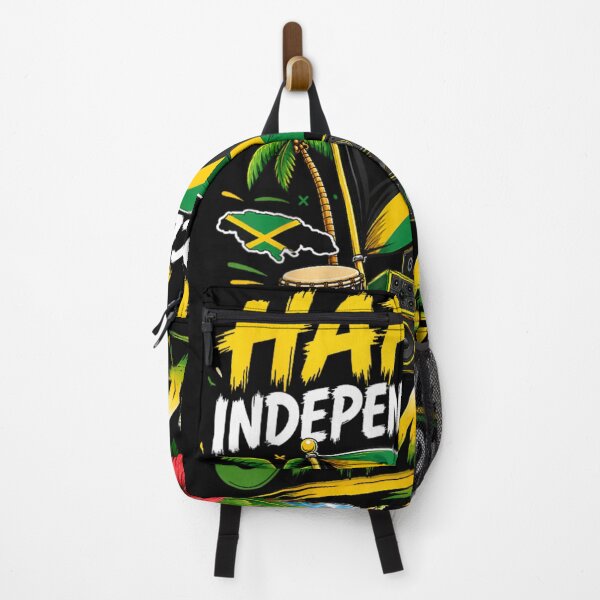 Item preview, Happy Jamaica Independence Day 1962 Reggae Culture Flag Graphic Design designed and sold by RuperDelois.