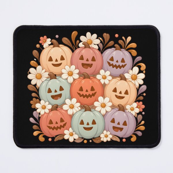 Item preview, Retro Pastel Halloween Pumpkin funny Spooky gift designed and sold by Amzkao.