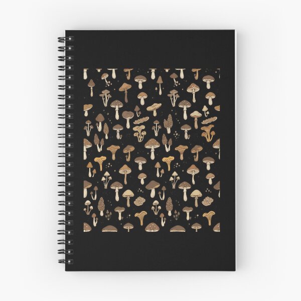 Item preview, Cute Mushroom Pattern with Autumn Background designed and sold by Anny-w-1.