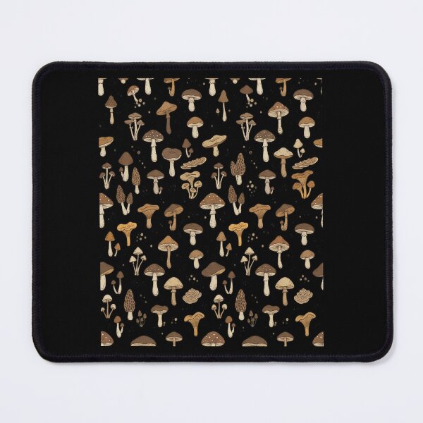 Item preview, Cute Mushroom Pattern with Autumn Background designed and sold by Anny-w-1.