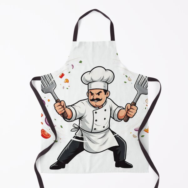 Item preview, Chef wielding spatulas like swords designed and sold by DVerse Studio.