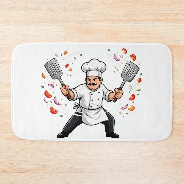Item preview, Chef wielding spatulas like swords designed and sold by DVerse Studio.