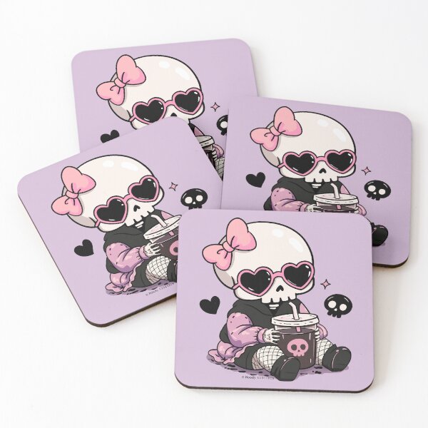 Item preview, Cute Skeleton Coffee Lover designed and sold by Moody Critters.