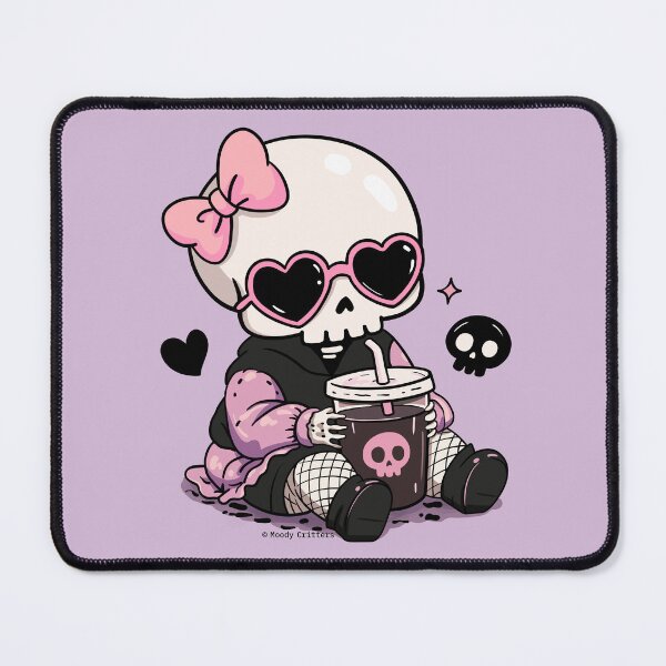 Item preview, Cute Skeleton Coffee Lover designed and sold by Moody Critters.