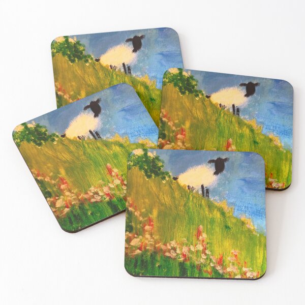 Item preview, Sheep on the Mountain designed and sold by mbavaresco.