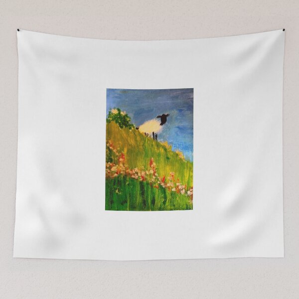 Item preview, Sheep on the Mountain designed and sold by mbavaresco.