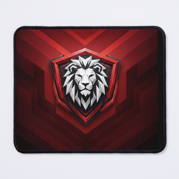 Item preview, Lion Theme - Heroic Rank Badge Battle Royale Gaming Design designed and sold by StickerHavenn.