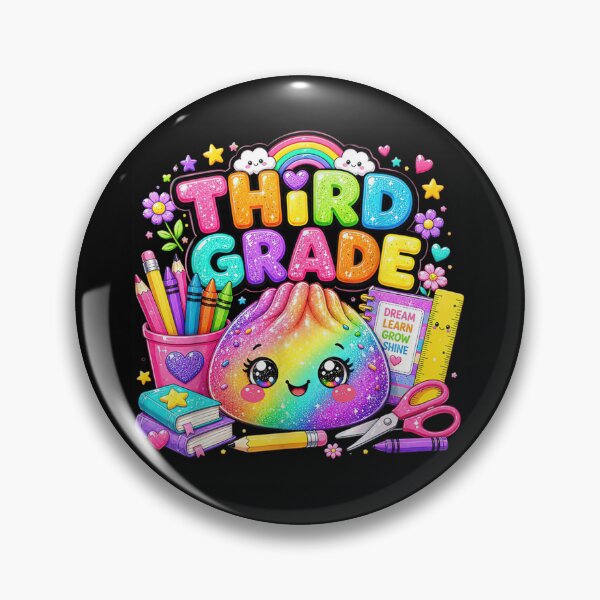 Item preview, Cute Rainbow Third Grade Back To School Teacher Student Graphic Design designed and sold by RuperDelois.