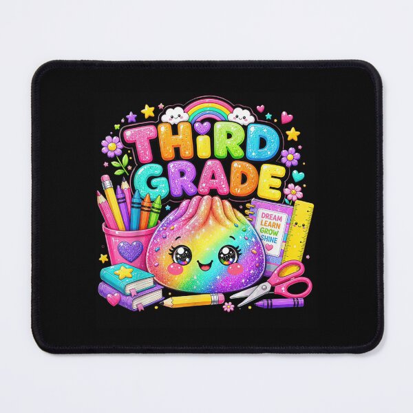 Item preview, Cute Rainbow Third Grade Back To School Teacher Student Graphic Design designed and sold by RuperDelois.