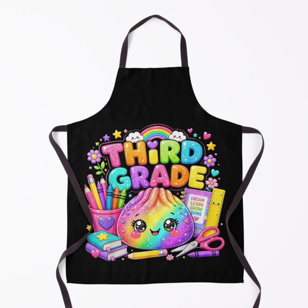 Item preview, Cute Rainbow Third Grade Back To School Teacher Student Graphic Design designed and sold by RuperDelois.