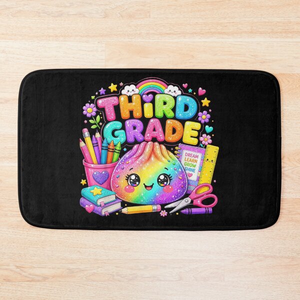 Item preview, Cute Rainbow Third Grade Back To School Teacher Student Graphic Design designed and sold by RuperDelois.