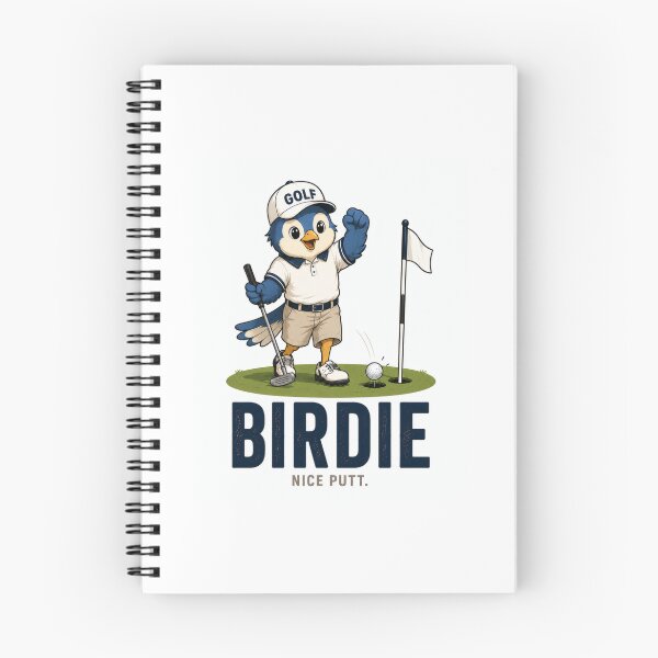 Item preview, Birdie Blue Bird Premium Golf Mascot Design designed and sold by SILENT JAPAN.