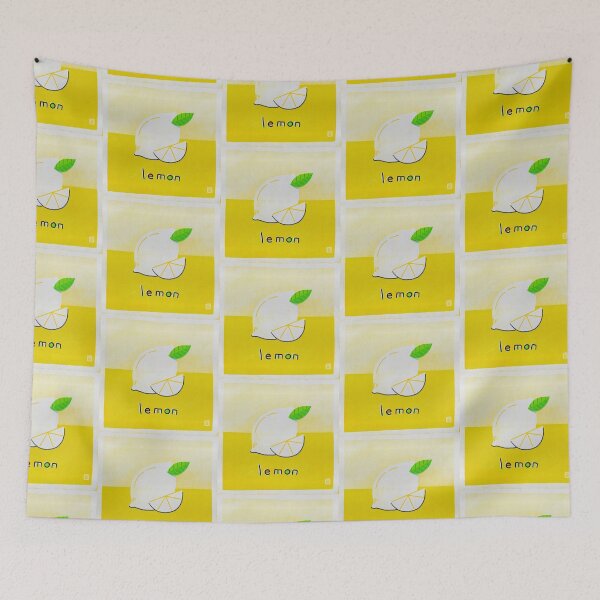 Item preview, Cute Lemon Crayon Illustration designed and sold by tammist.