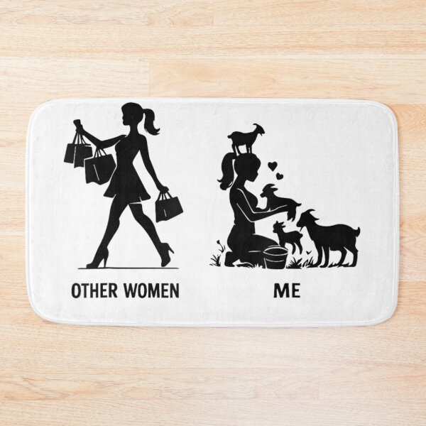 Item preview, Funny Other Women Vs Me Goat Lady Farmer Silhouette Graphic Design designed and sold by RuperDelois.
