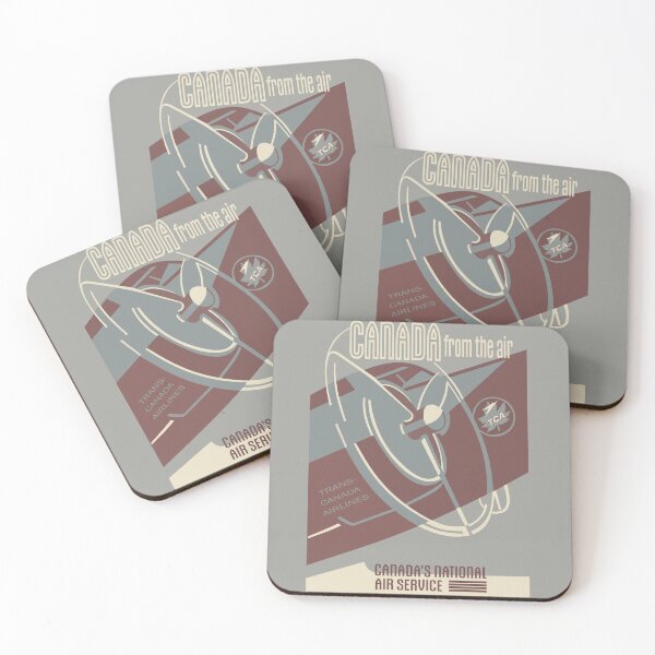 Item preview, Trans‑Canada Airlines Vintage Aviation Poster designed and sold by VoglR.
