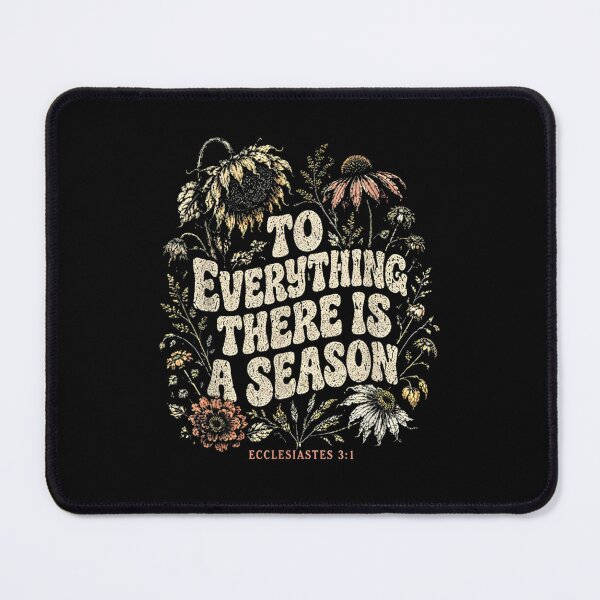 Item preview, To Everything There Is A Season Ecclesiastes 3 1 Vintage Wildflowers designed and sold by PhocoNibict.