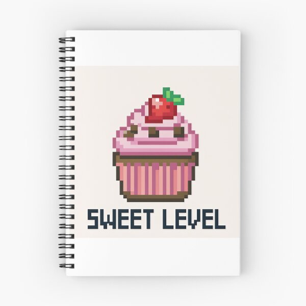 Item preview, Retro 8-Bit Pixel Art Cupcake Sweet Level designed and sold by C-Plus-Home.