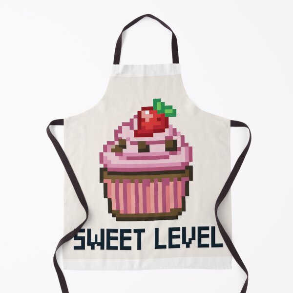 Item preview, Retro 8-Bit Pixel Art Cupcake Sweet Level designed and sold by C-Plus-Home.