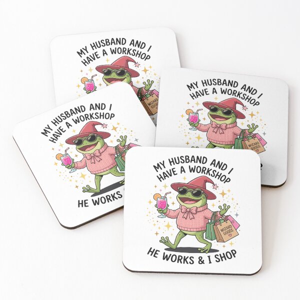 Item preview, My Wife And I Have A Workshop I Work And She Shops Marriage Humor Gift designed and sold by Doodleoub.