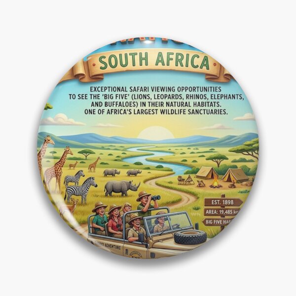 Item preview, KRUGER NATIONAL PARK SOUTH AFRICA designed and sold by likbatonboot.