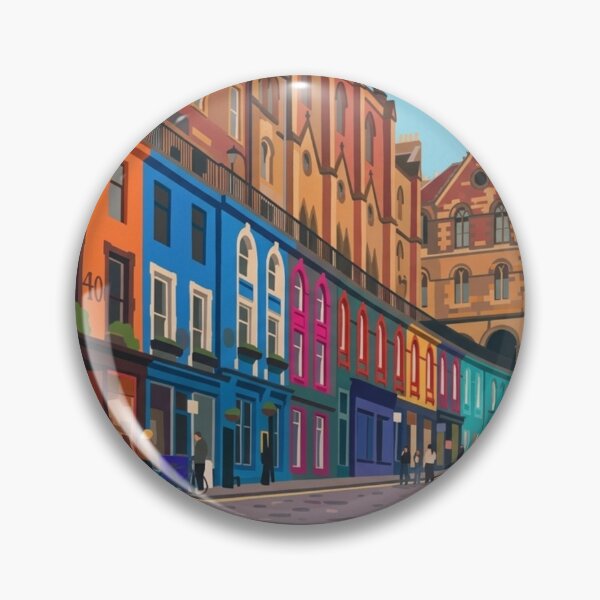 Item preview, Rainbows on the Cobbles: The Magical Curve of Victoria Street Edinburgh designed and sold by S-and-W-4ever.
