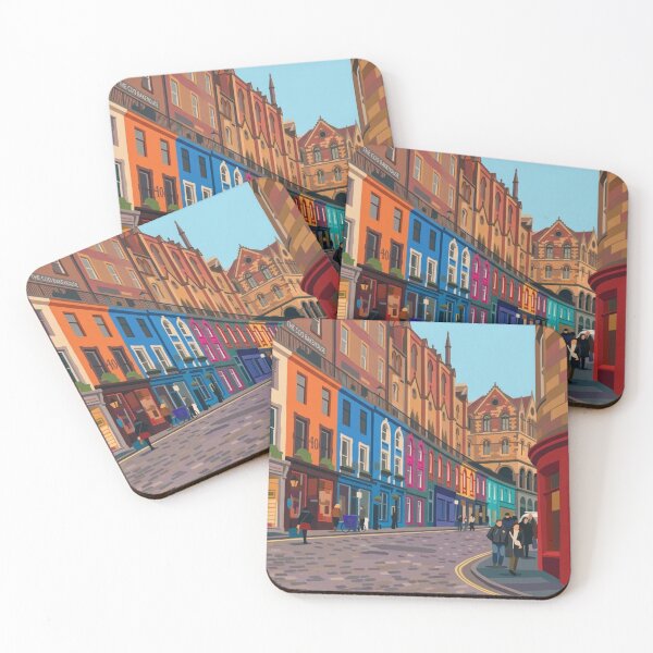 Item preview, Rainbows on the Cobbles: The Magical Curve of Victoria Street Edinburgh designed and sold by S-and-W-4ever.