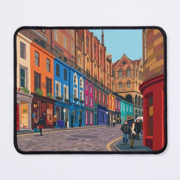 Item preview, Rainbows on the Cobbles: The Magical Curve of Victoria Street Edinburgh designed and sold by S-and-W-4ever.