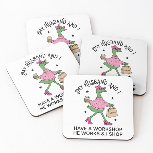 Item preview, My Wife And I Have A Workshop I Work And She Shops Husband Wife Marriage Humor Gift designed and sold by Doodleoub.