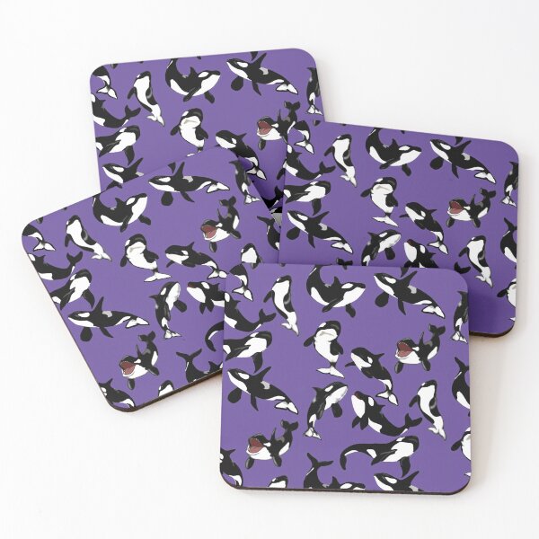 Item preview, Orca Party in Purple designed and sold by She’s The Boss.