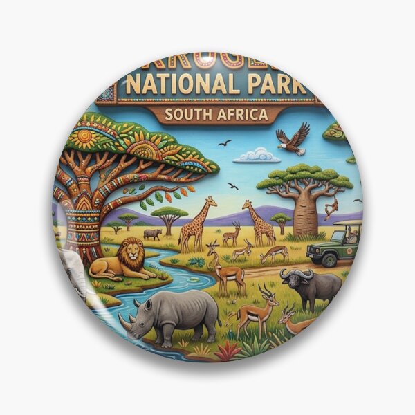 Item preview, KRUGER NATIONAL PARK SOUTH AFRICA designed and sold by likbatonboot.