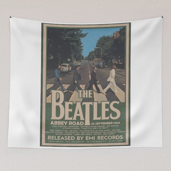 Item preview, The Concert Abbey Road Vintage Poster designed and sold by telezahens.