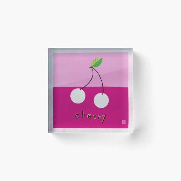 Item preview, Cute Cherry Crayon Illustration designed and sold by tammist.